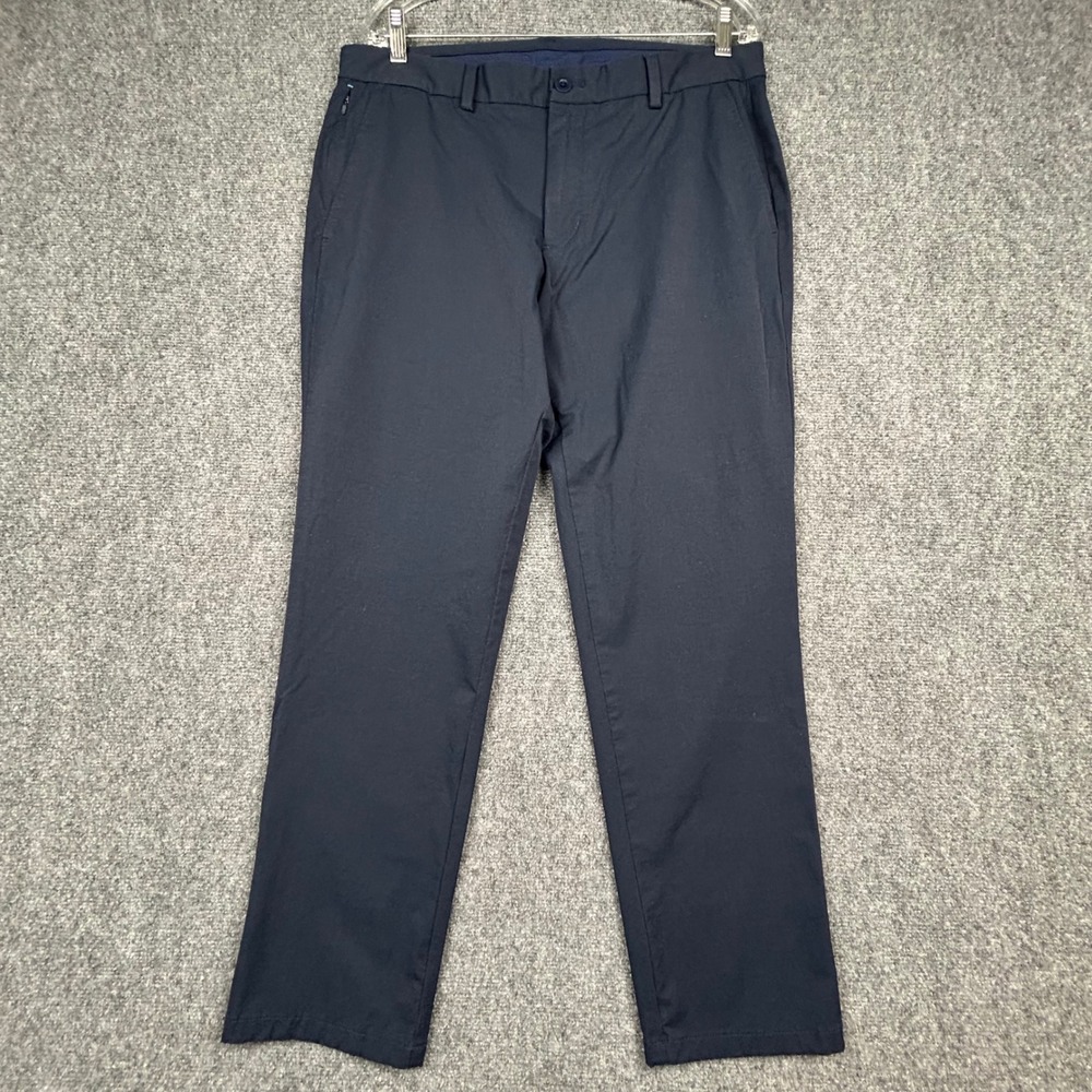 Vineyard Vines On-The-Go Pant Mens 35x30 Blue Blaze Stretch Chino Ripstop OTG